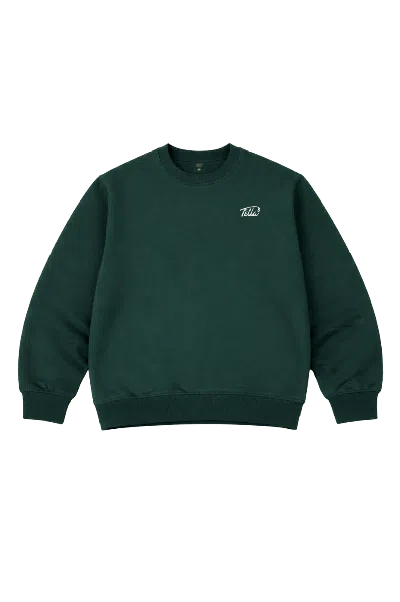 Fella Green Gavan Oversized Crewneck Sweater In Multi