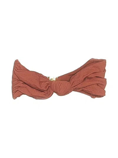 Pre-owned Fella Swimsuit Top Brown Swimwear