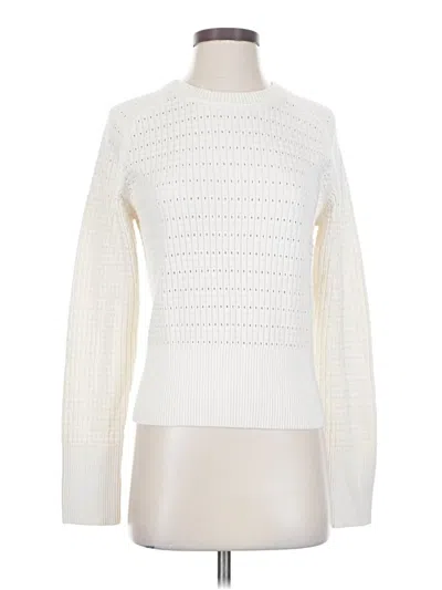 Pre-owned Feller Turtleneck Sweater In White