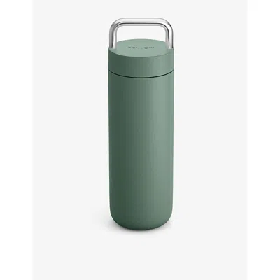 Fellow Carter Desert Capsule Ceramic-coated Stainless-steel Travel Cup 590ml Green