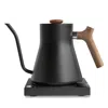Fellow Stagg Ekg Pro Electric Kettle In Matte Black/walnut