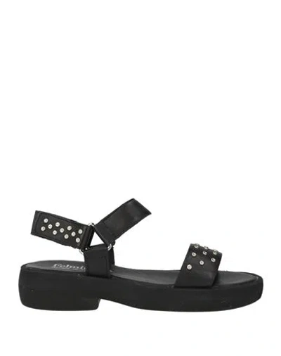 Felmini Woman Sandals Black Size 11 Calfskin