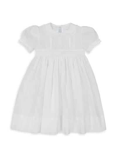Feltman Brothers Baby Girl's, Little Girl's & Girl's Flower Puff-sleeve Dress In White