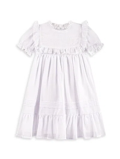 Feltman Brothers Baby Girl's, Little Girl's & Girl's Voile & Lace Tea-length Dress In White