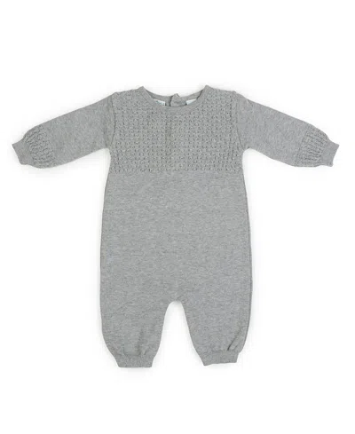 Feltman Brothers Boys' Diamond Knit Longall - Baby In Gray