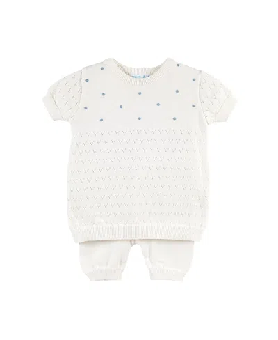 Feltman Brothers Boys' Pointelle Knit Set - Baby, Little Kid In Ivory