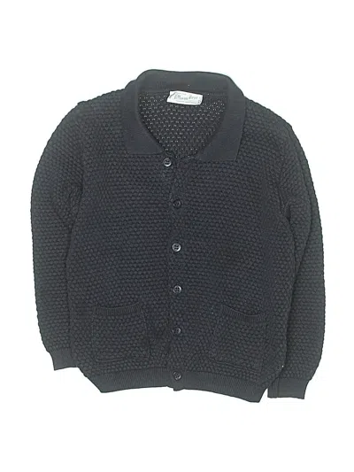 Pre-owned Feltman Brothers Kids' Cardigan Sweater In Black