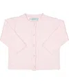 Feltman Brothers Girls' Classic Knit Cardigan - Little Kid In Pink