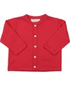 Feltman Brothers Girls' Classic Knit Cardigan - Little Kid In Red