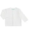 Feltman Brothers Girls' Classic Knit Cardigan - Little Kid In White