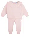 Feltman Brothers Girls' Quilted Knit Set - Baby, Little Kid In Pink