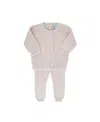 Feltman Brothers Unisex Chunky Knit Set - Baby, Little Kid In Ecru