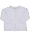 Feltman Brothers Unisex Classic Knit Cardigan - Baby In Blue