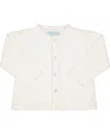 Feltman Brothers Unisex Classic Knit Cardigan - Baby In Ivory