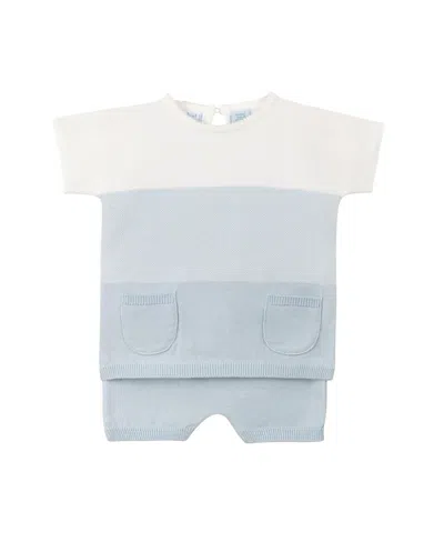Feltman Brothers Unisex Ombre Knit Set - Baby, Little Kid In Powder Blue