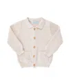 Feltman Brothers Unisex Popcorn Knit Cardigan - Baby In Ecru