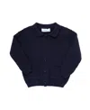 Feltman Brothers Unisex Popcorn Knit Cardigan - Little Kid In Navy