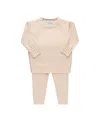 Feltman Brothers Unisex Remi Ribbed Knit Set - Baby, Little Kid In Ecru