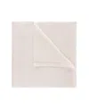 Feltman Brothers Unisex Scallop Trimmed Rib Knit Blanket - Baby In Ivory