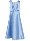 Fely Campo Silk Suits & Dresses In Blue