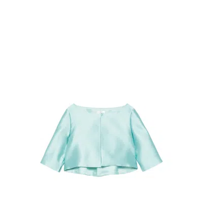 Fely Campo Cropped Jacket In Blue