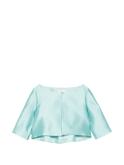 Fely Campo Cropped Jacket In Neutral