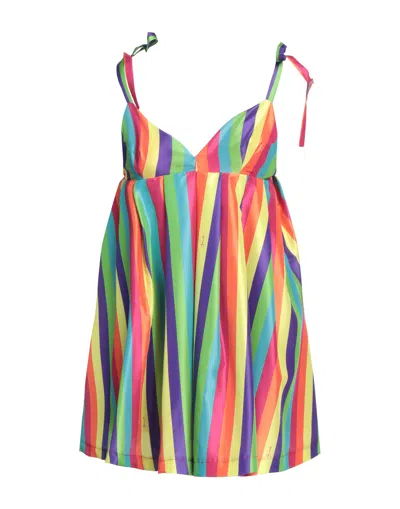 Feminista Short Dresses In Yellow