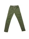 Femme Fatale Four Button Signature Pant In Pine