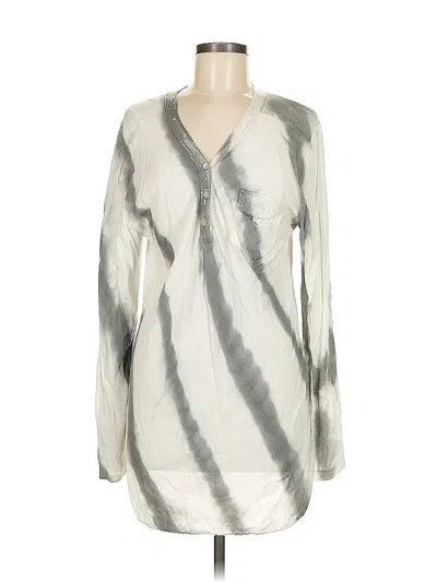 Pre-owned Femme Fatale Long Sleeve T-shirt In Silver