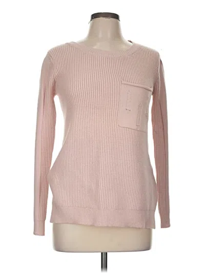 Pre-owned Femme Fatale Pullover Sweater In Pink