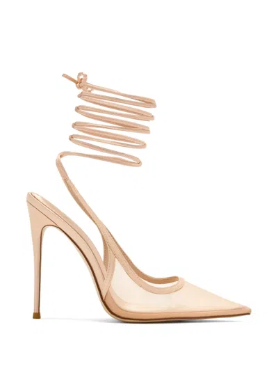 Femme La 120mm Cobra Pumps In Neutral