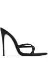 Femme La 120mm Donatella Mules In Black