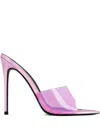 Femme La 120mm Gianni Pointed-toe Mules In Pink