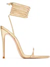 Femme La 120mm Luce Minimale Sandals In Gold