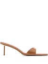 Femme La 55mm Marseille Single-band Mules In Neutral