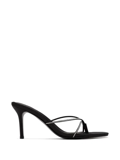Femme La 85mm Sicilian Heeled Sandals In Black