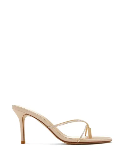 Femme La 85mm Sicilian Heeled Sandals In Neutral