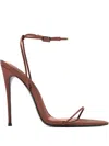 Femme La Andx Pointed-toe Sandals In Brown
