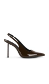 Femme La G63 Slingback Æμ…å�£é«˜è·ÿéž‹ Â€“ Chocolate Patent. Å°ºç � 9 (also Â€“ 10, 11, 5, 6, 7, 8). In Multi