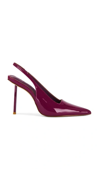 Femme La G63 Slingback Pump In Purple