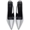 Femme La G63 Slingback Pump In Silver