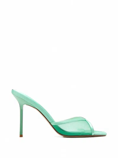 Femme La Iman Mesh-panel Sandals In Multi