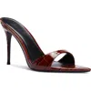 Femme La Kaia Slide Sandal In Red