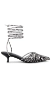Femme La Lauren Lace Up Pump In Python