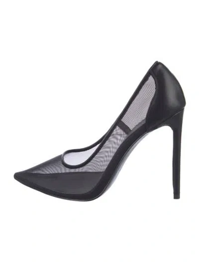 Pre-owned Femme La Leather Pumps In Black