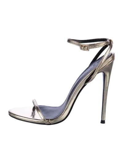 Pre-owned Femme La Leather Sandals In Multi