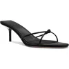 Femme La Maeve Slide Sandal In Black