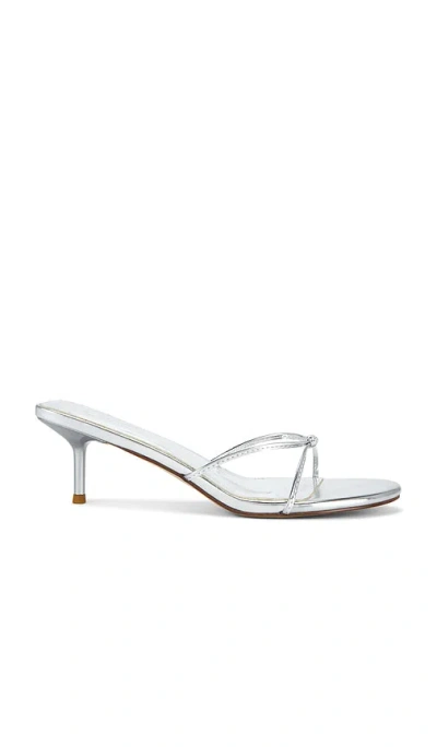 Femme La Maeve Slipper In Silver