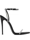 Femme La Niche Open-toe Strap Sandals In Black