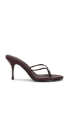 Femme La Osaka Sandal In Burgundy